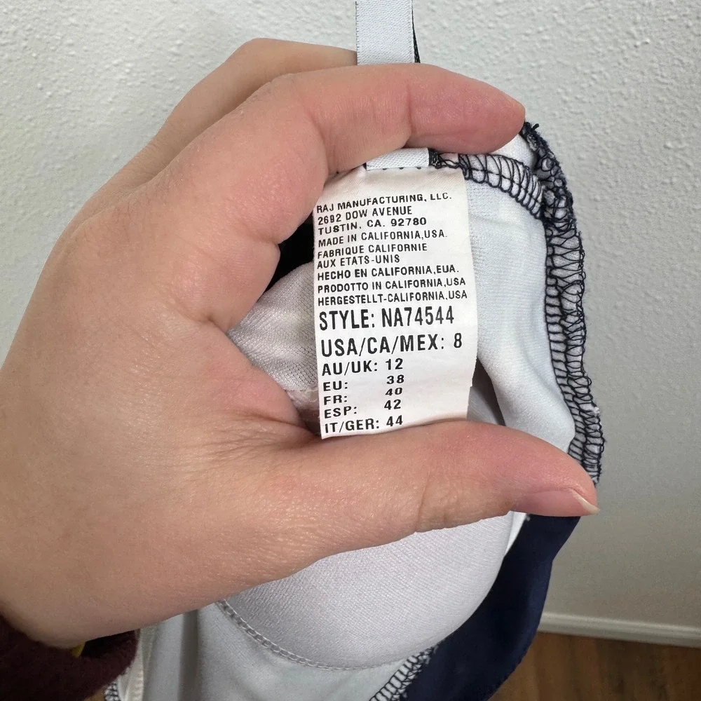 Nautica blue stripe